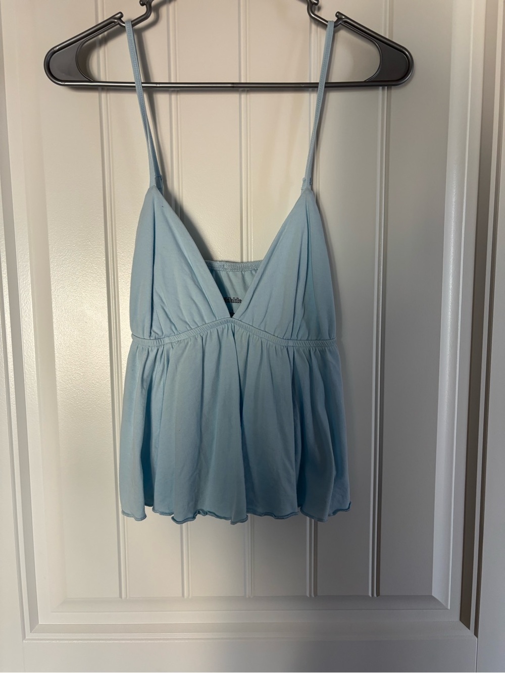 Wild Fable Light Blue Spaghetti Strap Womens Top